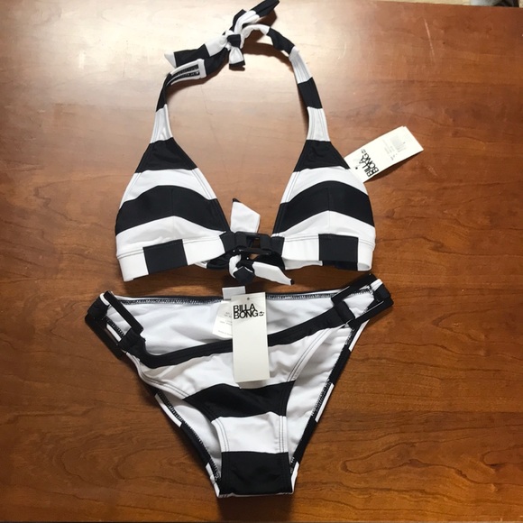 Billabong Other - Striped bathing suit